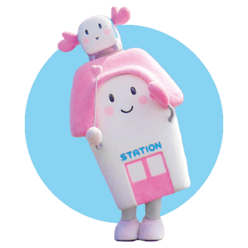 すまいるえきちゃん、れっちゃくん