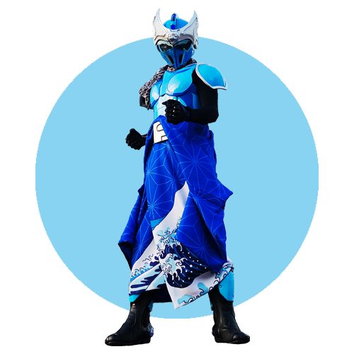 スミダー２号北斎青