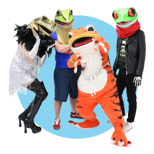 ゴロゴロゴロンズ グレース、ニッキ、ドボン、一平くん