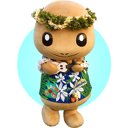 ハワイ応援キャラクター　ホヌッピー