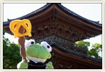 甚目寺観音の国指定重要文化財 三重の塔だケロ~