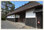 国指定重要文化財「黒田家代官屋敷」。徳川家旗本の本多助久の代官となった黒田家の邸宅で、現在も子孫に大切に守られている。