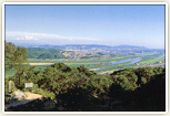 三川合流(展望台より)