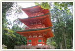 【出雲大社からのいただきもの】名草(なぐさ)神社の三重塔