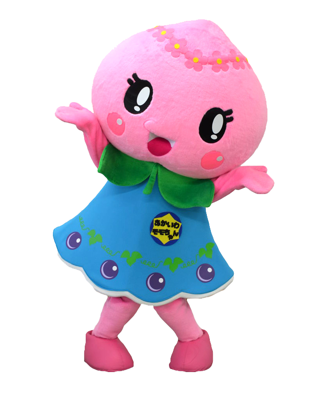あかいわモモちゃん | 日本ご当地キャラクター協会